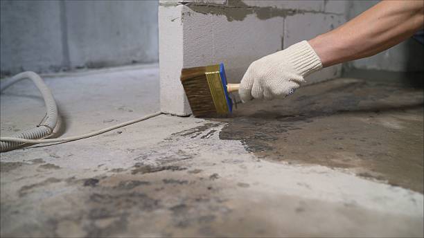 SJ Waterproofing Pros Emergency Waterproofing coverage map for Christiansburg, VA and surrounding area